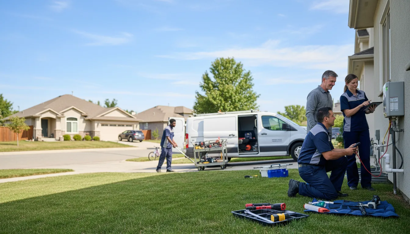 Tankless water heater service in Oilton, TX